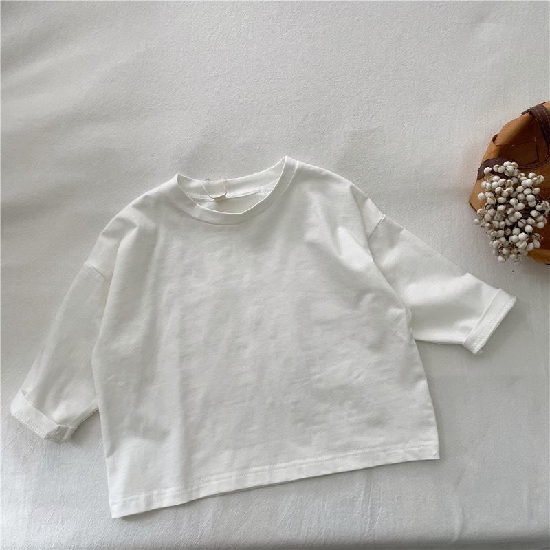 Бамбуково-хлопковая футболка с длинным рукавом - Универсальный базовый слой в корейском стиле для мужчин, женщин и детей, идеально подходит для весны и осени 110 cm
Бамбуково-хлопковая футболка с длинным рукавом - Универсальный базовый слой в корейском стиле для мужчин, женщин и детей, идеально подходит для весны и осени 110 cm