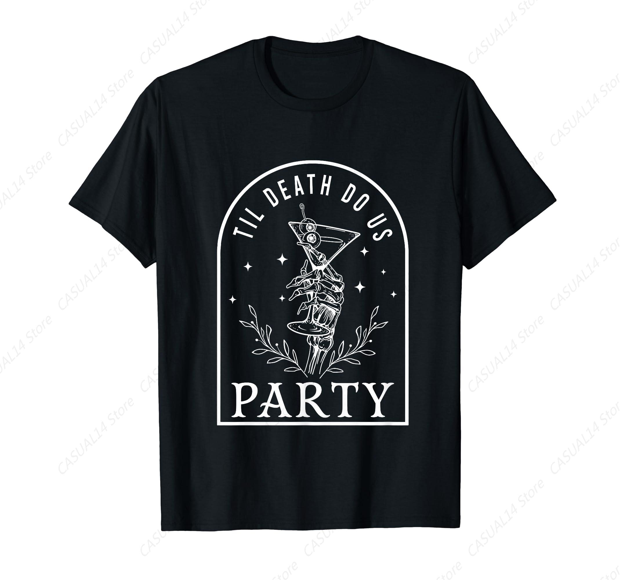 Til Death Do Us Party Spooky Wedding Bachelorette Halloween T-Shirt 4XL
Til Death Do Us Party Spooky Wedding Bachelorette Halloween T-Shirt 4XL