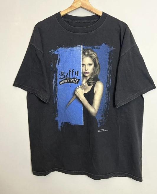 Vintage 90039s Buffy The Vampire Slayer Horror Movie Unisex Tshirt Unisex T-Shirt XXXXL
Vintage 90039s Buffy The Vampire Slayer Horror Movie Unisex Tshirt Unisex T-Shirt XXXXL