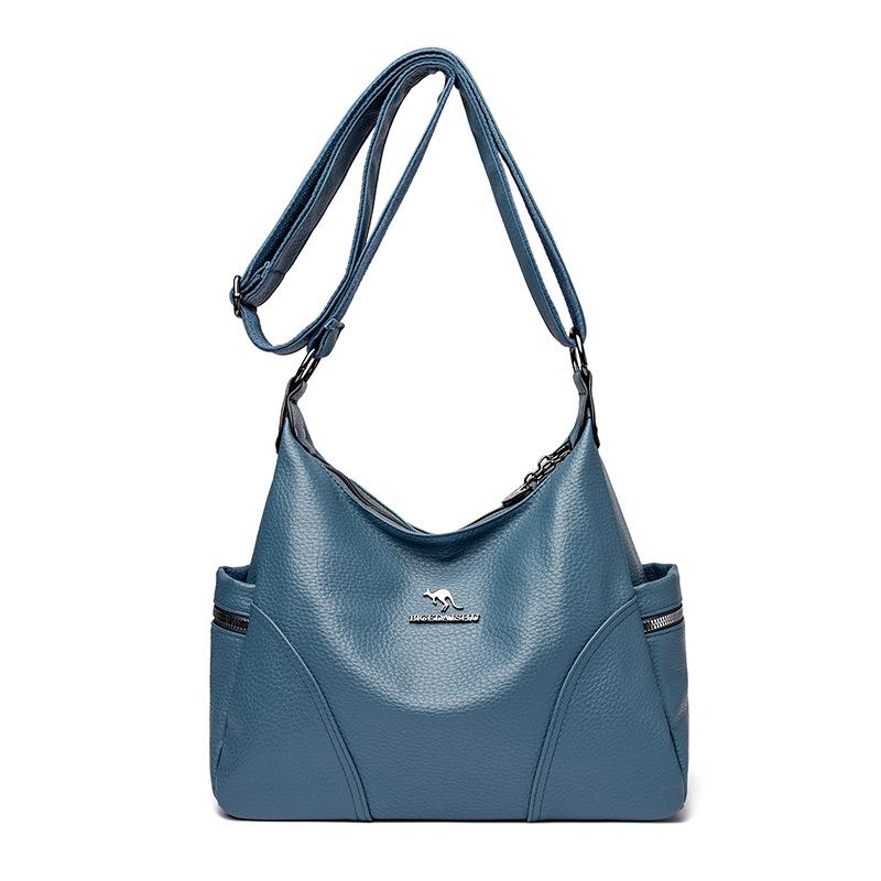 Женская сумка-тоут, сумка на плечо для мамы среднего возраста, сумка кроссбоди из мягкой кожи синий
Женская сумка-тоут, сумка на плечо для мамы среднего возраста, сумка кроссбоди из мягкой кожи синий
