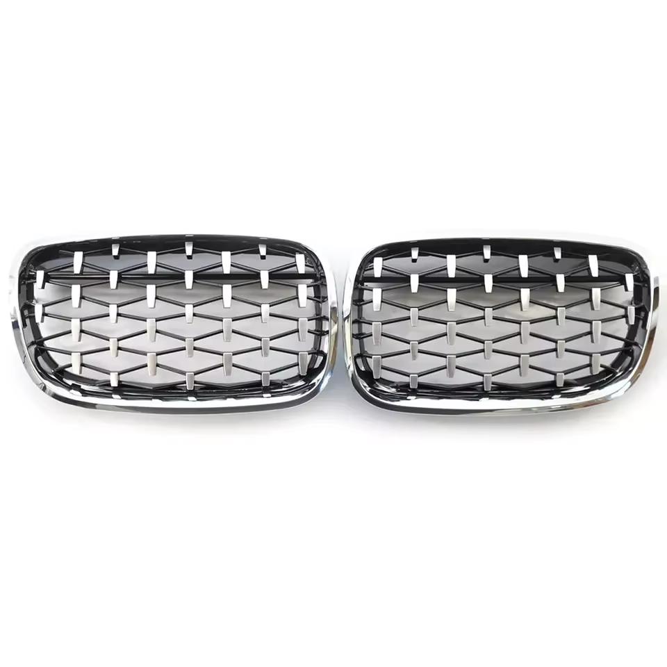 For BMW X5 E70 X6 E71 2007-2013 Car Grille Front Kidney Grill Diamond Style Chrome Black 51137157687 51137157688 51137185223 срібний
For BMW X5 E70 X6 E71 2007-2013 Car Grille Front Kidney Grill Diamond Style Chrome Black 51137157687 51137157688 51137185223 срібний