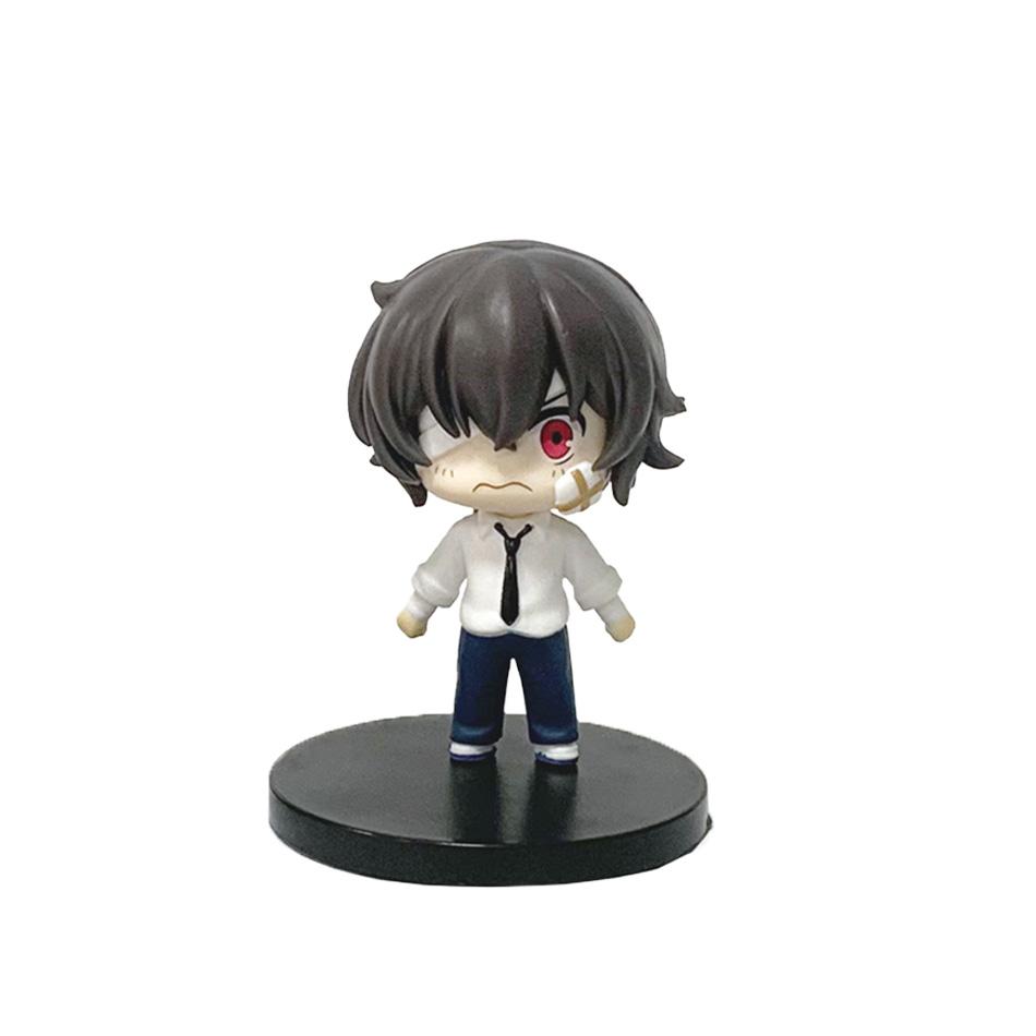 Bungo Stray Dogs Dazai Osamu 7cm POLYVINYL CHLORIDE Action Figure Q Edition Animation Car Decoration Miniature Statue Present
Bungo Stray Dogs Dazai Osamu 7cm POLYVINYL CHLORIDE Action Figure Q Edition Animation Car Decoration Miniature Statue Present