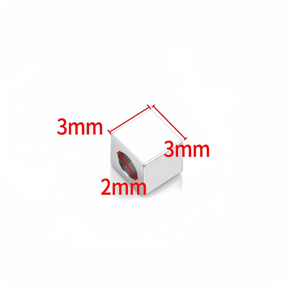 10pcs Stainless Steel Spacer Beads Oval Cylinder Square Loose Bead for Charms DIY Bracelets Necklace Jewelry Making Accessories
10pcs Stainless Steel Spacer Beads Oval Cylinder Square Loose Bead for Charms DIY Bracelets Necklace Jewelry Making Accessories