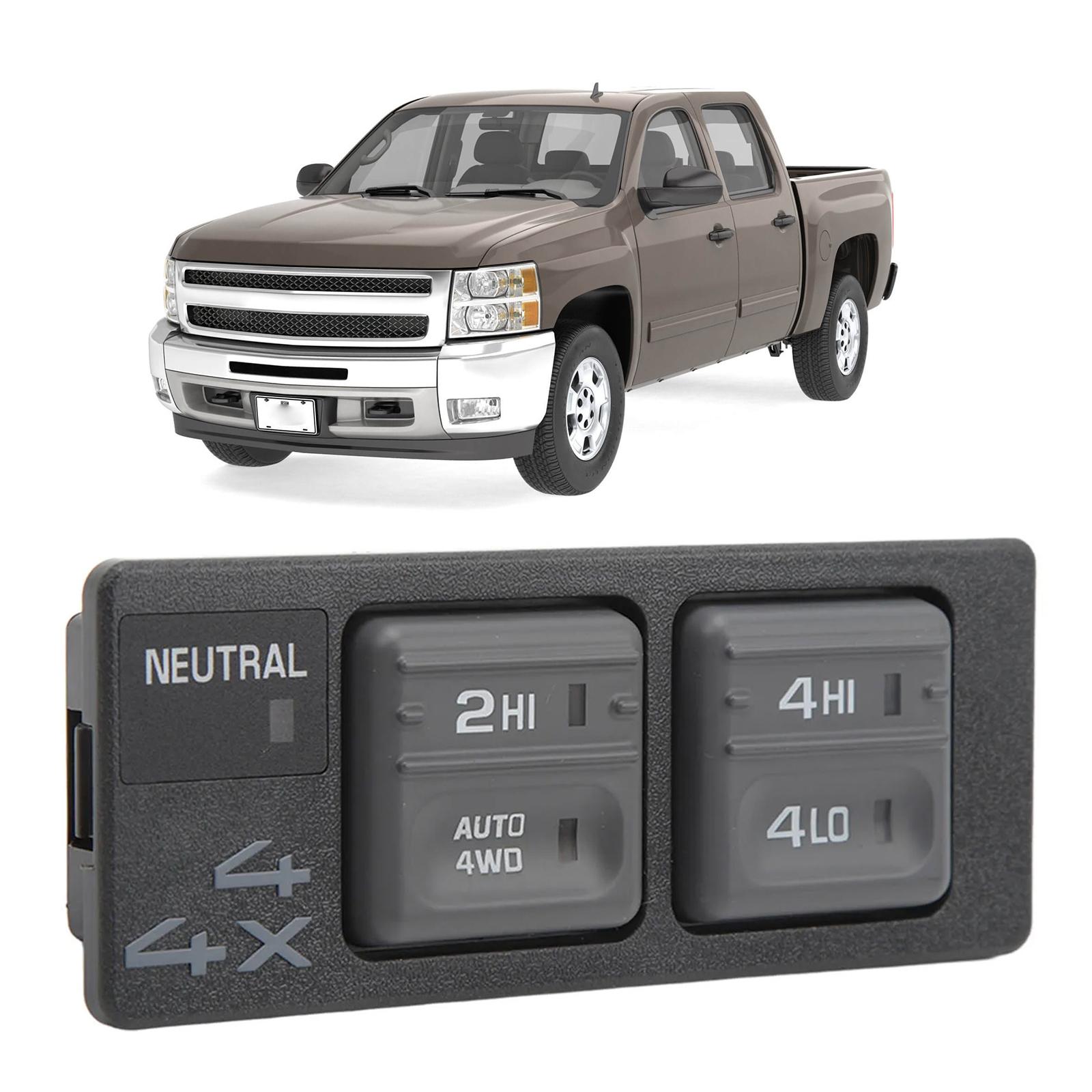 Practical Auto Interior Switch Replacement 19168765 15027104 Plastic Drive Transfer Switch fit for K1500 K2500 K3500
Practical Auto Interior Switch Replacement 19168765 15027104 Plastic Drive Transfer Switch fit for K1500 K2500 K3500