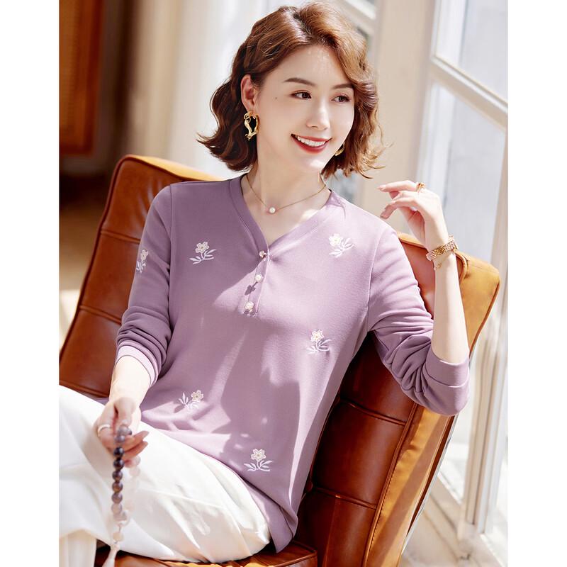 Past Women s Floral Embroidered V-Neck Long-Sleeve Knit Top L
Past Women s Floral Embroidered V-Neck Long-Sleeve Knit Top L