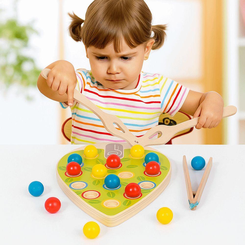 Hand-eye Coordination Montessori Absorption Training Clamp Beads Puzzle Toy Christmas Gifts 1 set
Hand-eye Coordination Montessori Absorption Training Clamp Beads Puzzle Toy Christmas Gifts 1 set