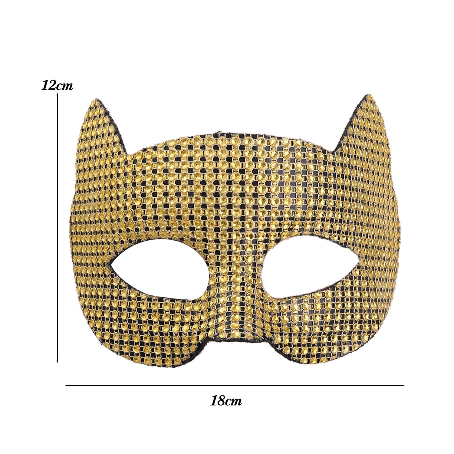 Halloween Cat Diamond Mask Sexy Half Face Eye Mask Halloween Party Cosplay Lovers Mask Costume Props Male Female Costumes золотий
Halloween Cat Diamond Mask Sexy Half Face Eye Mask Halloween Party Cosplay Lovers Mask Costume Props Male Female Costumes золотий