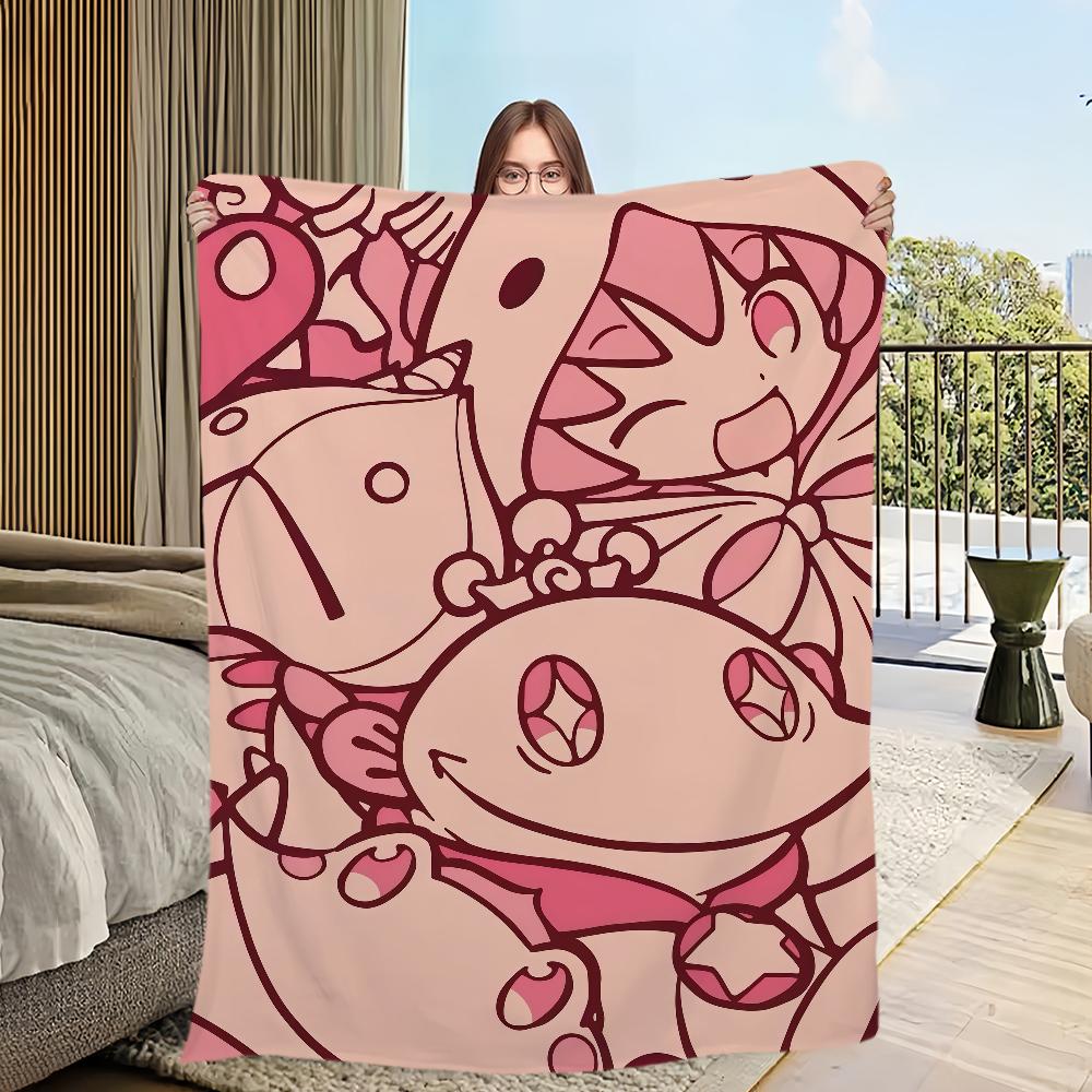Game P-Puyo P-Puyo Blanket Flannel warm comfort soft plush blanket For Picnic Beds Sofas Homes And Bedrooms 30x40in
Game P-Puyo P-Puyo Blanket Flannel warm comfort soft plush blanket For Picnic Beds Sofas Homes And Bedrooms 30x40in