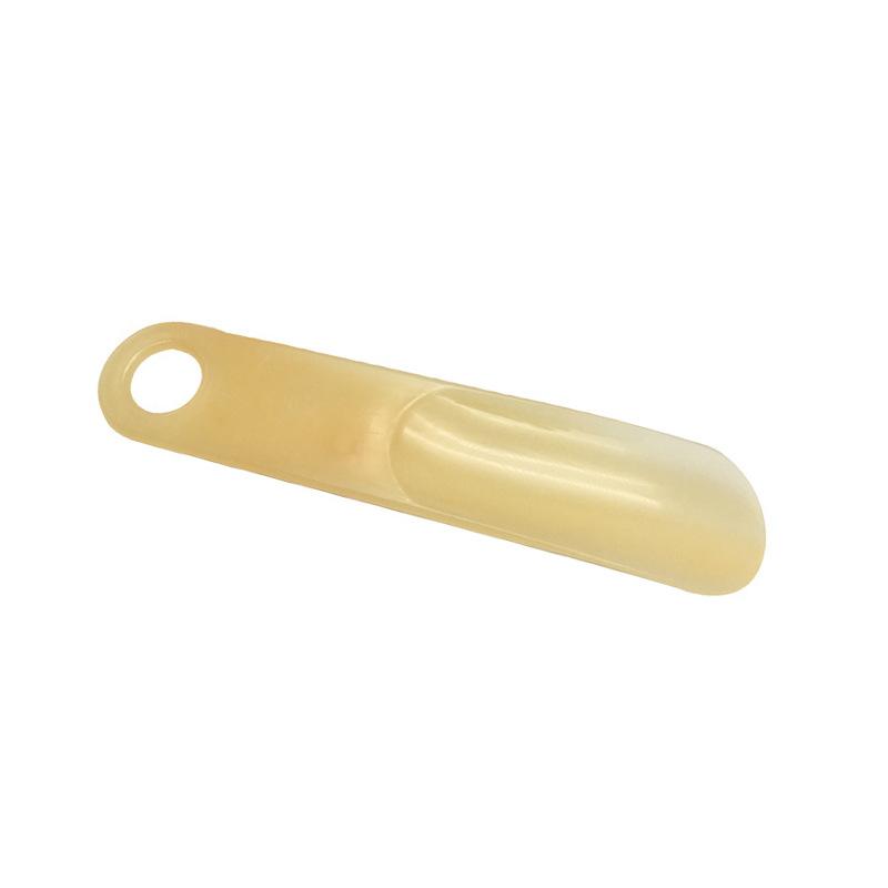 Plastic short shoehorn, hanging translucent shoehorn, portable lazy and practical shoehorn
Plastic short shoehorn, hanging translucent shoehorn, portable lazy and practical shoehorn