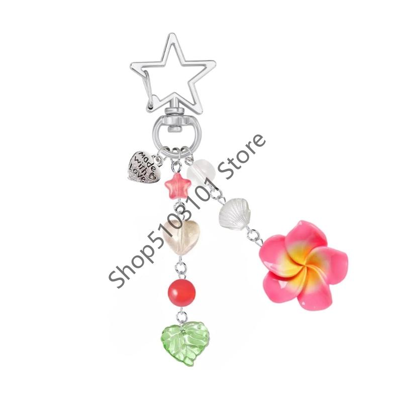 X6HE Adorable Floral Design Acrylic Keyring Lightweight Portable Fashion Jewelry Charm рожевий червоний колір
X6HE Adorable Floral Design Acrylic Keyring Lightweight Portable Fashion Jewelry Charm рожевий червоний колір