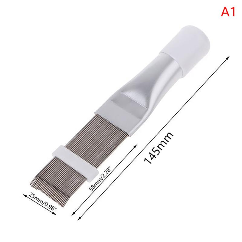 Гребень для ребер кондиционера Гребень для ребер из нержавеющей стали Щетка для ребер Очистка конденсатора 1pc
Гребень для ребер кондиционера Гребень для ребер из нержавеющей стали Щетка для ребер Очистка конденсатора 1pc