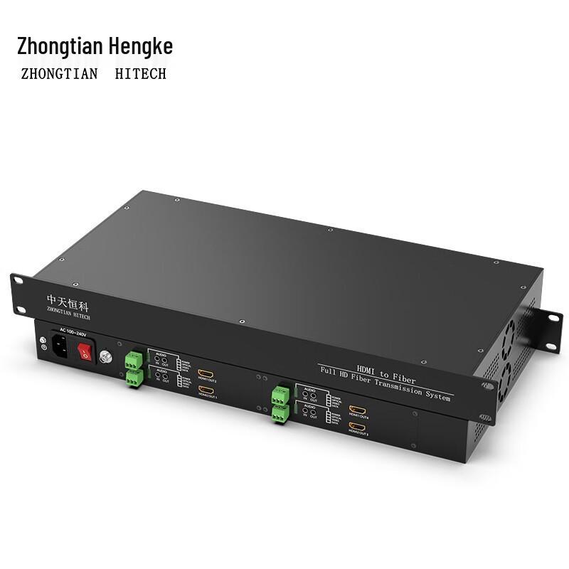 Zhongtianhengke 4-Channel HDMI Audio RS232 HD Optical Transceiver
Zhongtianhengke 4-Channel HDMI Audio RS232 HD Optical Transceiver