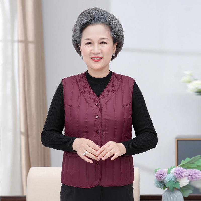 Elderly Women s Winter Cotton Vest - Warm Gilet for Seniors 60s & 70s 5XL (Weight 155-170 lbs) вина червоного кольору
Elderly Women s Winter Cotton Vest - Warm Gilet for Seniors 60s & 70s 5XL (Weight 155-170 lbs) вина червоного кольору
