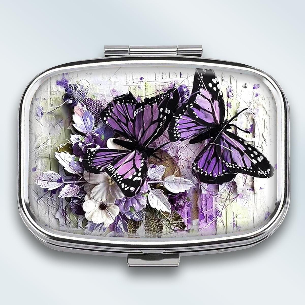 Portable Pill Box with 2 Compartments, Mini Metal Medicine Organizer Case, Cute Printed Pill Container for Vitamins, Pills, Jewelry, Travel, Daily Use різнокольоровий
Portable Pill Box with 2 Compartments, Mini Metal Medicine Organizer Case, Cute Printed Pill Container for Vitamins, Pills, Jewelry, Travel, Daily Use різнокольоровий