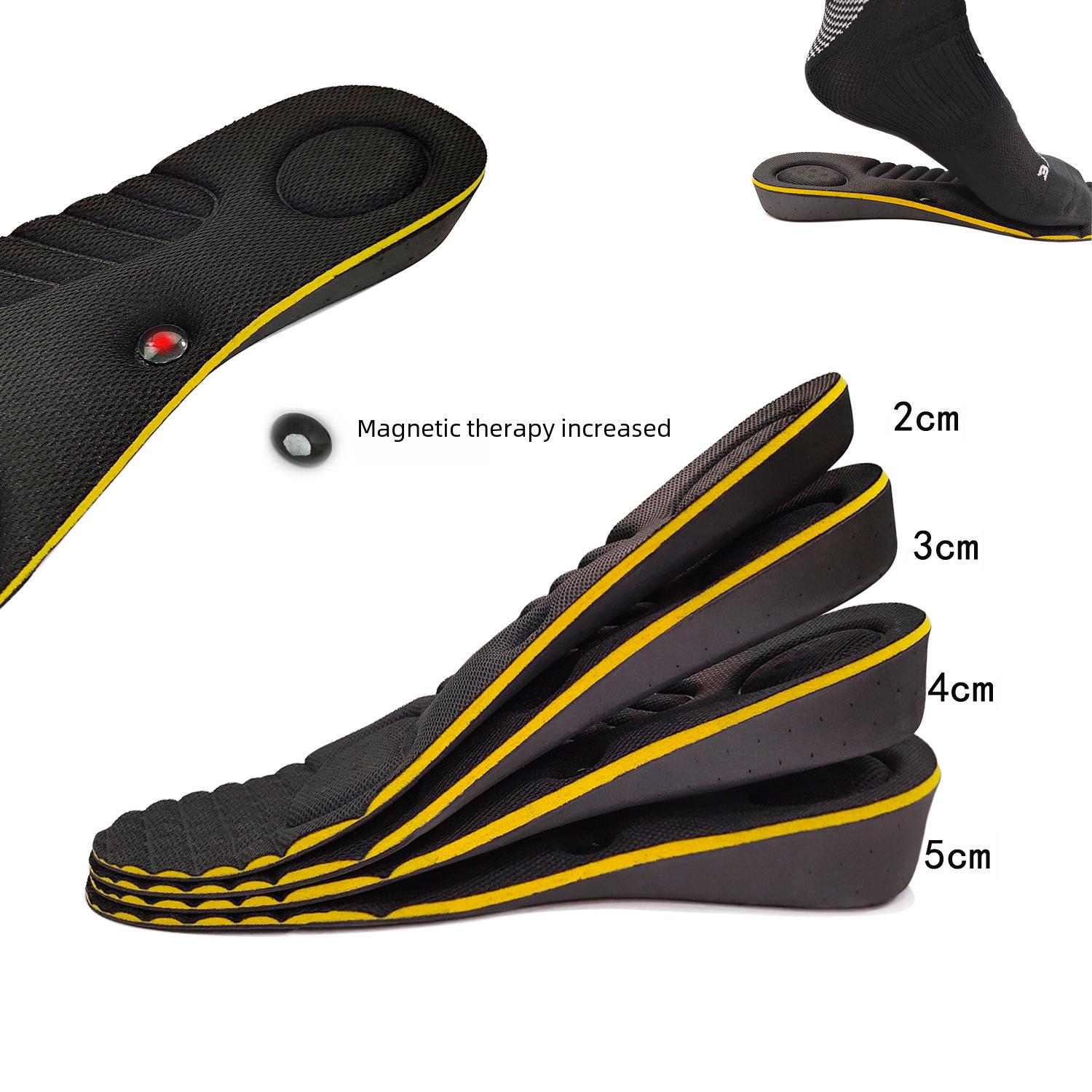 Magnetic Massage Comfort Insoles: Breathable, Sweat-Absorbing EVA Cushions for Height Increase 5cm Increase
Magnetic Massage Comfort Insoles: Breathable, Sweat-Absorbing EVA Cushions for Height Increase 5cm Increase