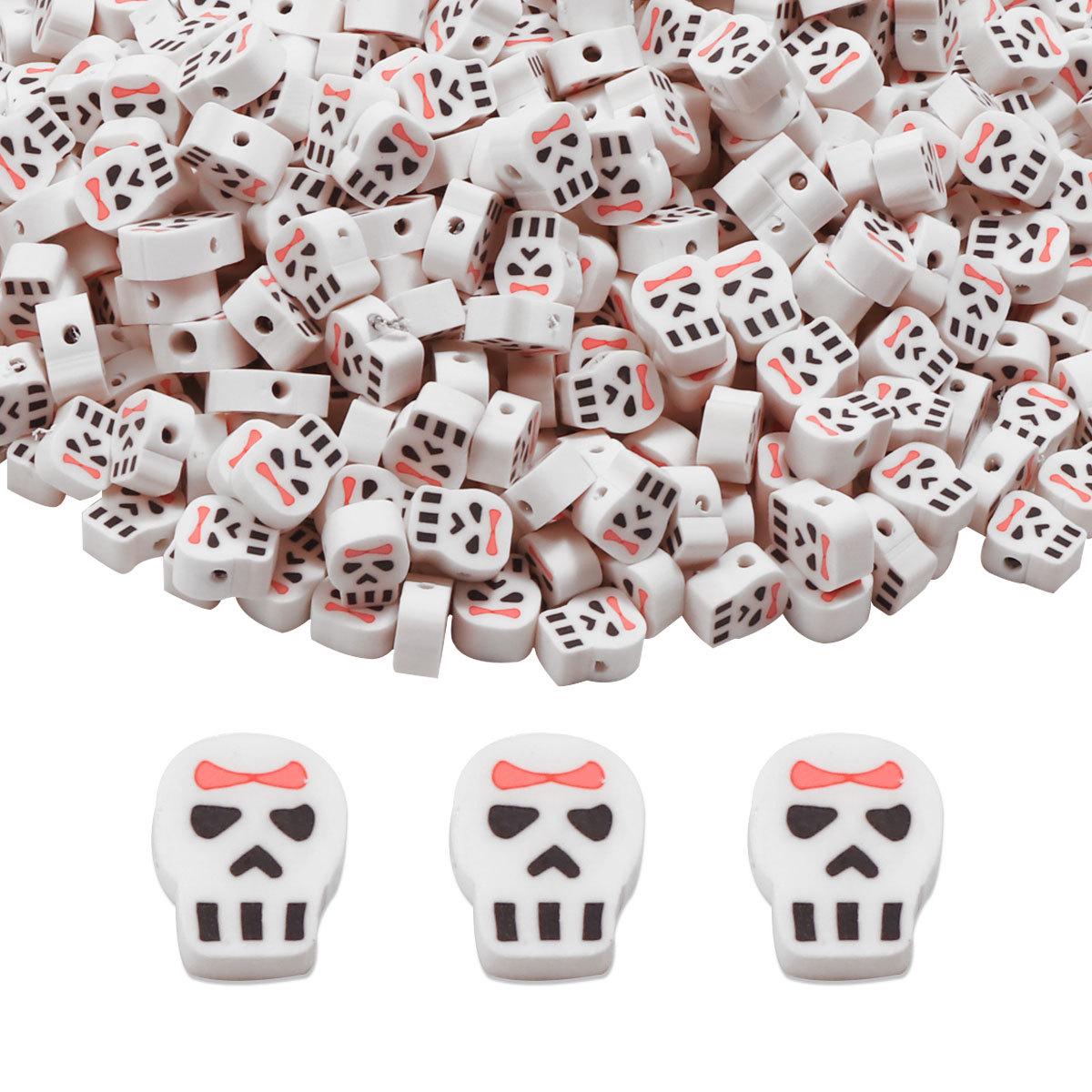 Handmade Skull Head Polymer Clay Beads for DIY Jewelry, Bracelets & Necklaces - 100 Pieces RT017
Handmade Skull Head Polymer Clay Beads for DIY Jewelry, Bracelets & Necklaces - 100 Pieces RT017