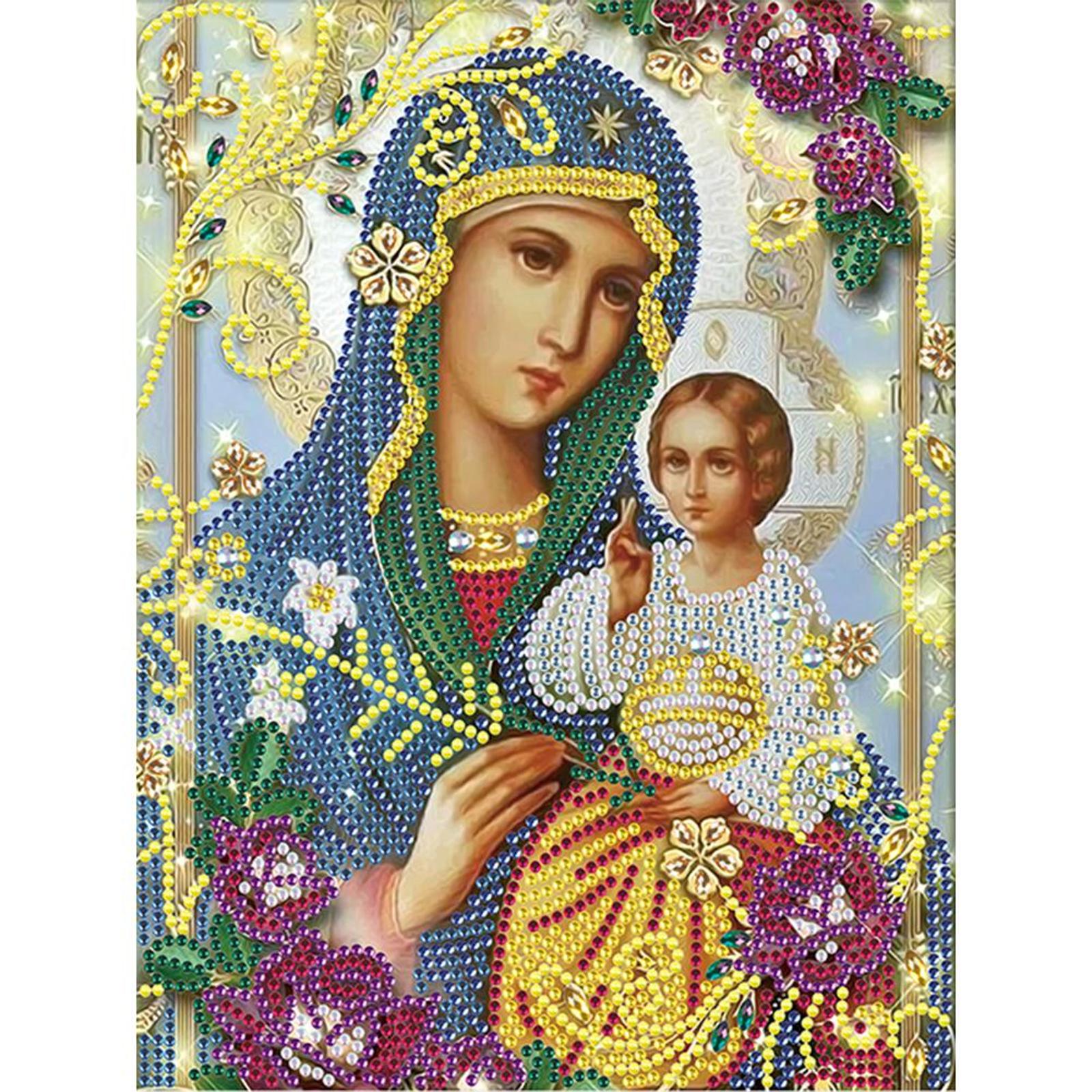 DIY Religious Parts 5D DIY Painting Cross Stitch Kit Home Decoration Beautiful Shaped Embroidery
DIY Religious Parts 5D DIY Painting Cross Stitch Kit Home Decoration Beautiful Shaped Embroidery