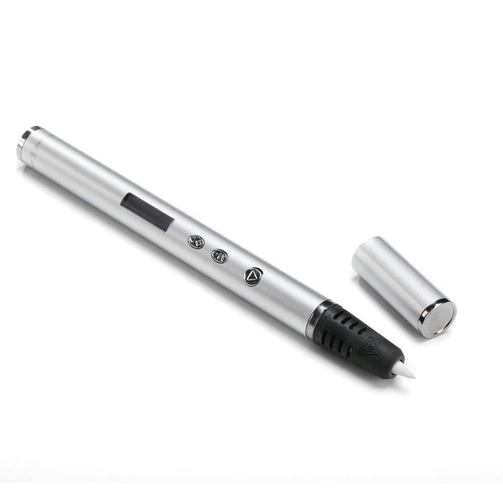 3D ручка Scribble Pen OLED PLA ABS Filament 3D принтер Різдвяні подарунки Lapiz 3D Printing Pen for School 3D Pencil Gadget срібний
3D ручка Scribble Pen OLED PLA ABS Filament 3D принтер Різдвяні подарунки Lapiz 3D Printing Pen for School 3D Pencil Gadget срібний