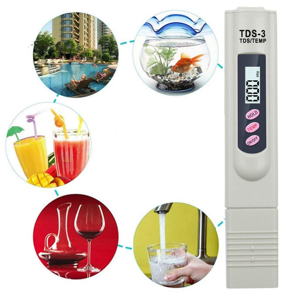 Pure Water Water Quality Tester Water Purity PPM Tester Water Testing Pen Hydroponics Pools Water Quality Tester
Pure Water Water Quality Tester Water Purity PPM Tester Water Testing Pen Hydroponics Pools Water Quality Tester