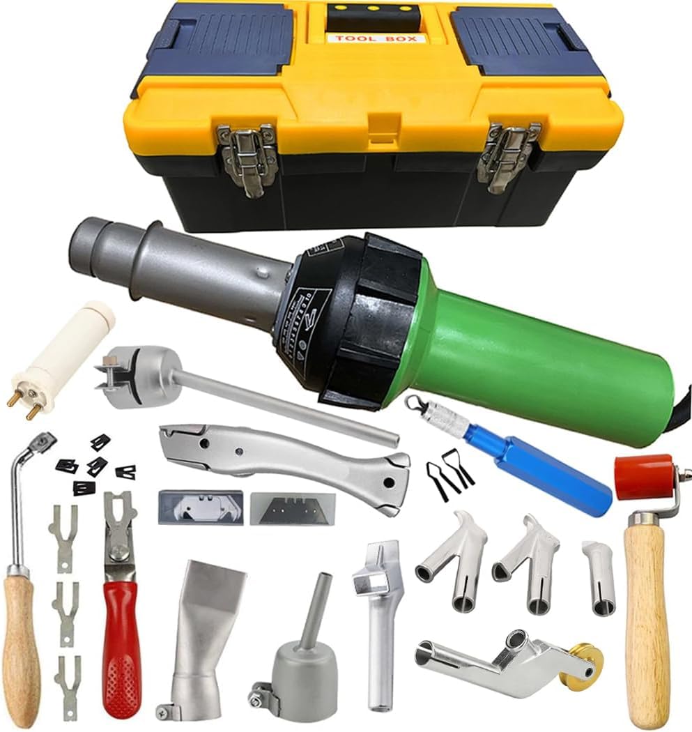 Tools 1400W Welding Hot Air Machine Plastic Welding Hot Air Welding Machine Welding Heat Gun Handheld Rod Pistol Soldering Temperature Adjustable Heat
Tools 1400W Welding Hot Air Machine Plastic Welding Hot Air Welding Machine Welding Heat Gun Handheld Rod Pistol Soldering Temperature Adjustable Heat
