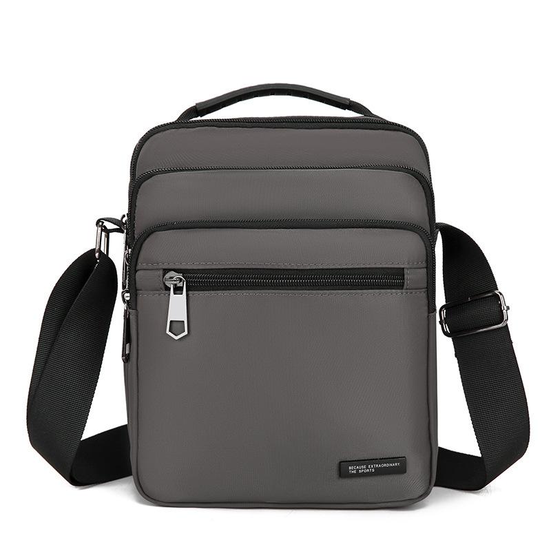 Men s Bag Oxford Cloth Bag Trendy Lightweight Waterproof One-shoulder Crossbody Bag Handbag One size сірий колір
Men s Bag Oxford Cloth Bag Trendy Lightweight Waterproof One-shoulder Crossbody Bag Handbag One size сірий колір