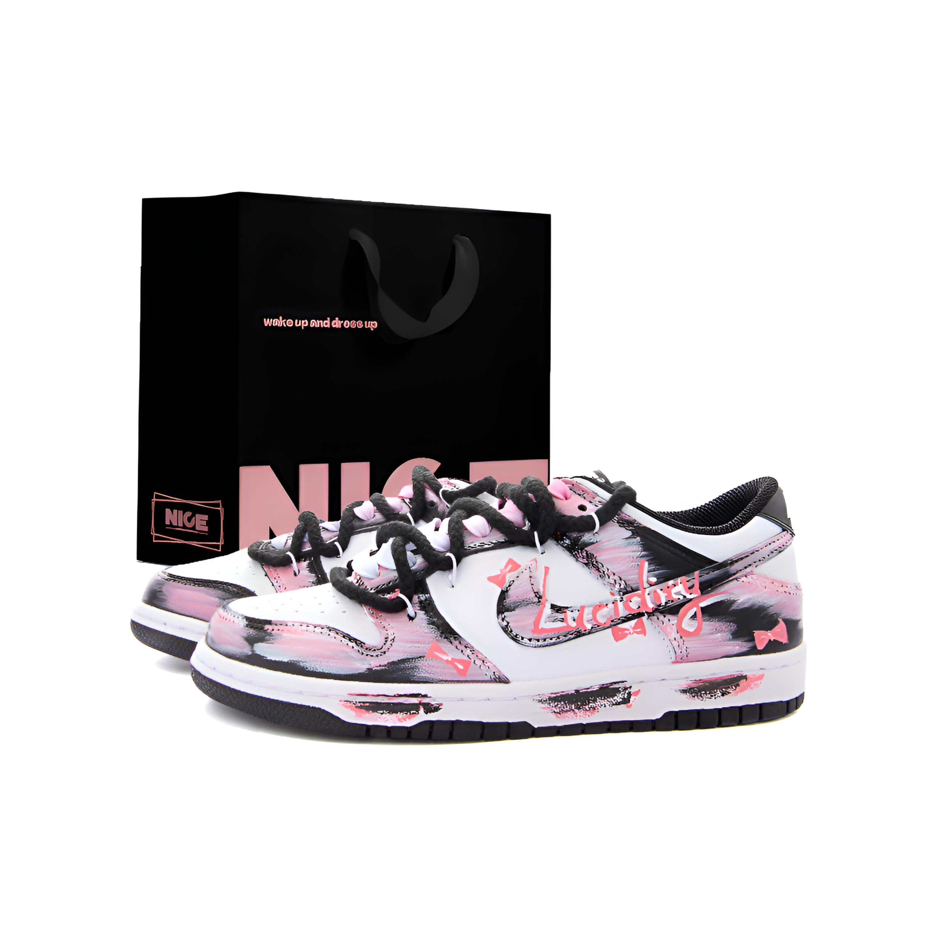 Nike Dunk Abrasion Resistant Low top Skateboard Shoes Unisex Black Pink DD1391-100(Team1517-SBOX) 38.5
Nike Dunk Abrasion Resistant Low top Skateboard Shoes Unisex Black Pink DD1391-100(Team1517-SBOX) 38.5