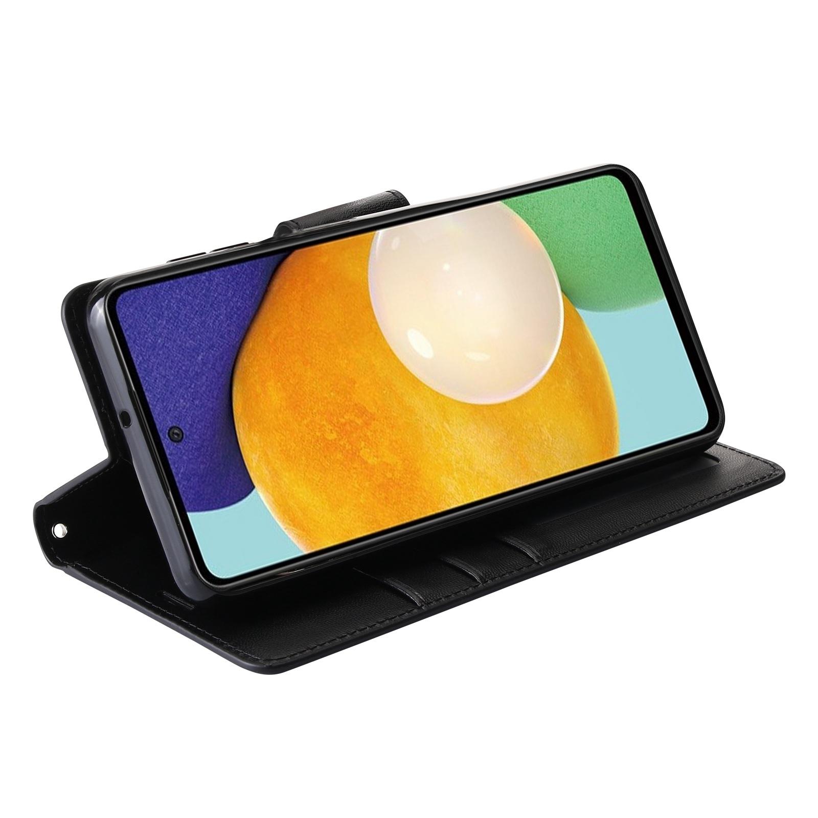 HANMAN Mill Series for Samsung Galaxy A13 4G PU Leather Flip Folio Wallet Case Shockproof TPU Inner Shell Stand Magnetic Cover Black
HANMAN Mill Series for Samsung Galaxy A13 4G PU Leather Flip Folio Wallet Case Shockproof TPU Inner Shell Stand Magnetic Cover Black
