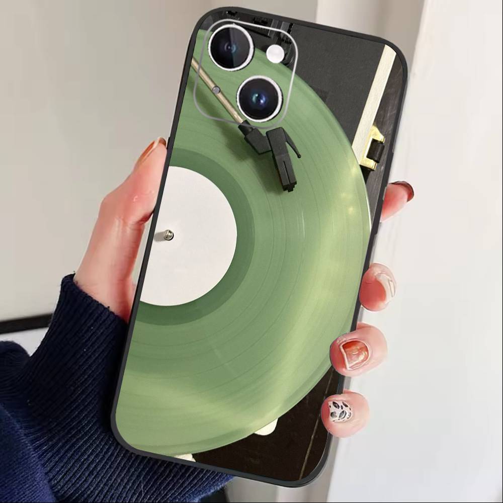Vinyl Record Fashion Phone Case For iPhone 17 16 15 14 13 12 Max Plus Silicone Black Cover iPhone15promax
Vinyl Record Fashion Phone Case For iPhone 17 16 15 14 13 12 Max Plus Silicone Black Cover iPhone15promax