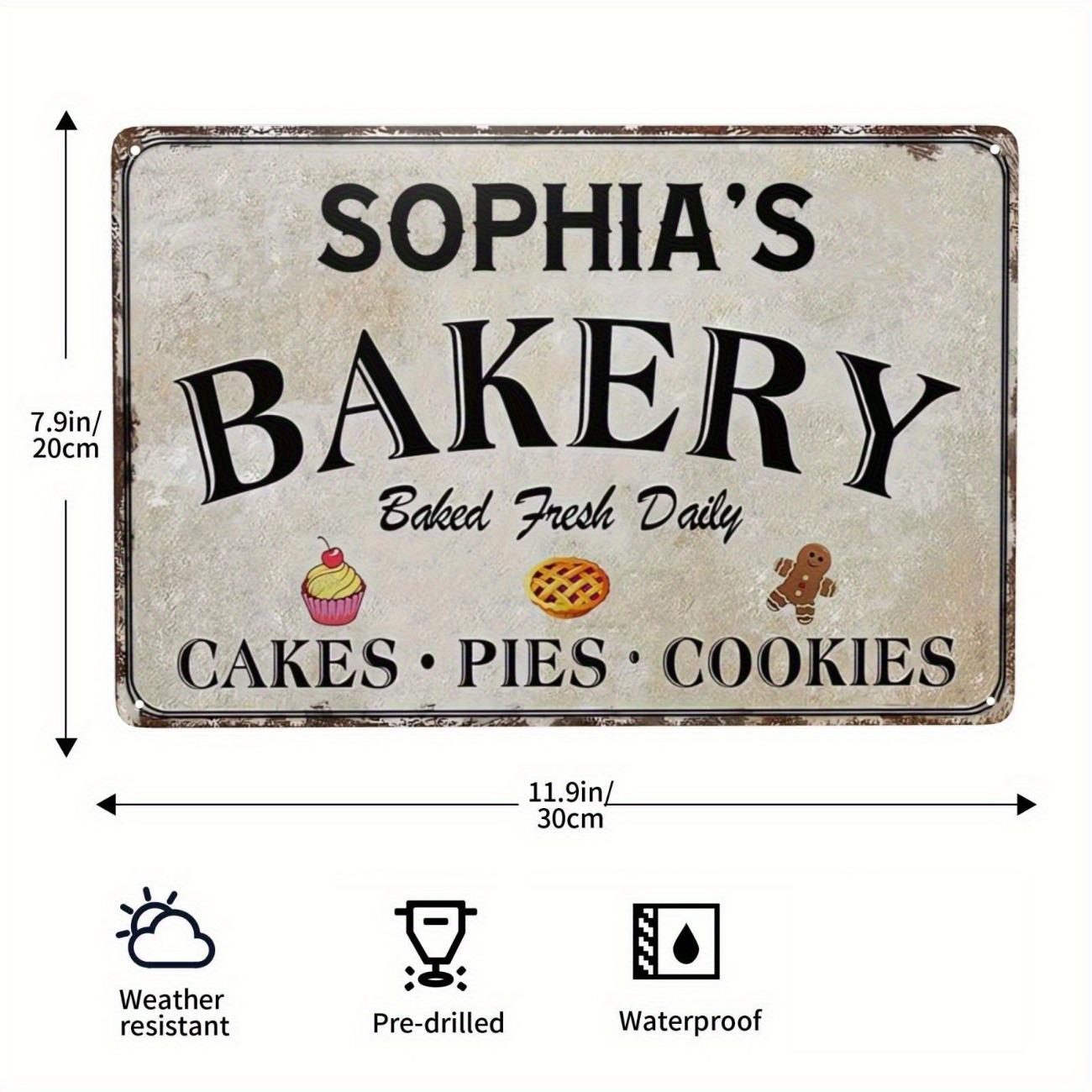 1pc Customizable Baking Shop Sign Metal Wall Art Decor белый
1pc Customizable Baking Shop Sign Metal Wall Art Decor белый