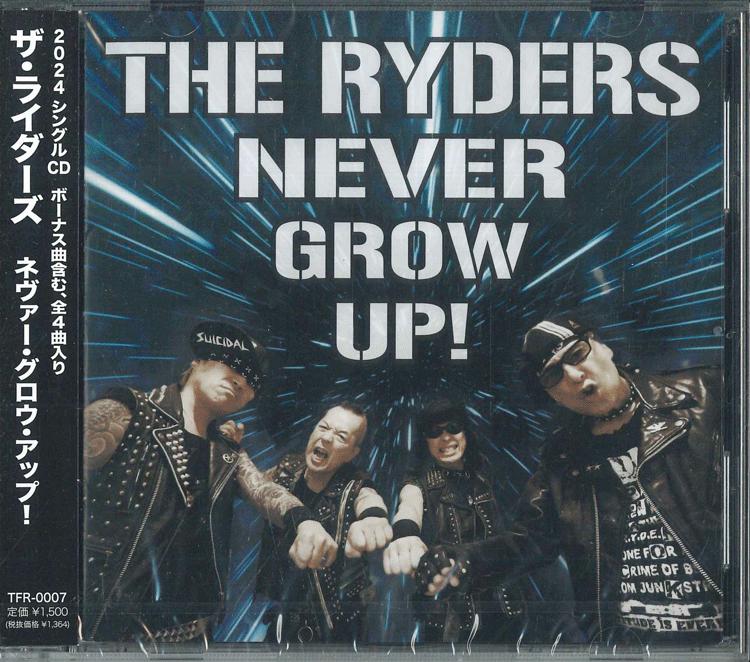 CD RYDERS NEVER GROW UP TFR0007 TOKYO FIGHT 2024 Japan Obi Japanese PopRock
CD RYDERS NEVER GROW UP TFR0007 TOKYO FIGHT 2024 Japan Obi Japanese PopRock