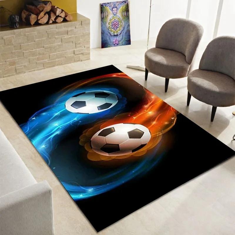 Футбольный ковер Игровой ковер на тему мяча С узором футбольного мяча Напольный коврик для детей Мальчиков Девочек Игровая комната Гостиная Спальня Декор 80x120cm
Футбольный ковер Игровой ковер на тему мяча С узором футбольного мяча Напольный коврик для детей Мальчиков Девочек Игровая комната Гостиная Спальня Декор 80x120cm