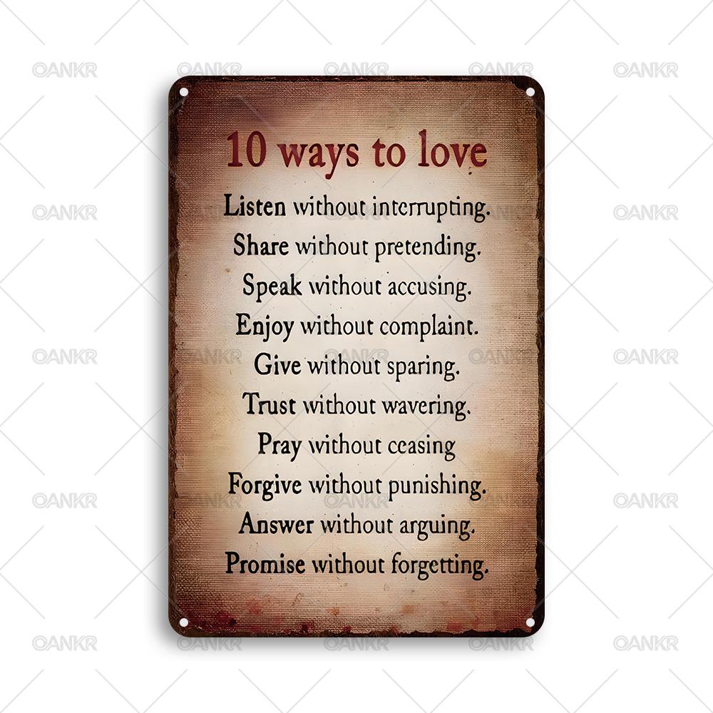 Funny Phrase Poster Metal Tin Sign Ideal Gift Way To Love Metal Signs for Living Room Wall Decoration Accessories 20x30cm
Funny Phrase Poster Metal Tin Sign Ideal Gift Way To Love Metal Signs for Living Room Wall Decoration Accessories 20x30cm