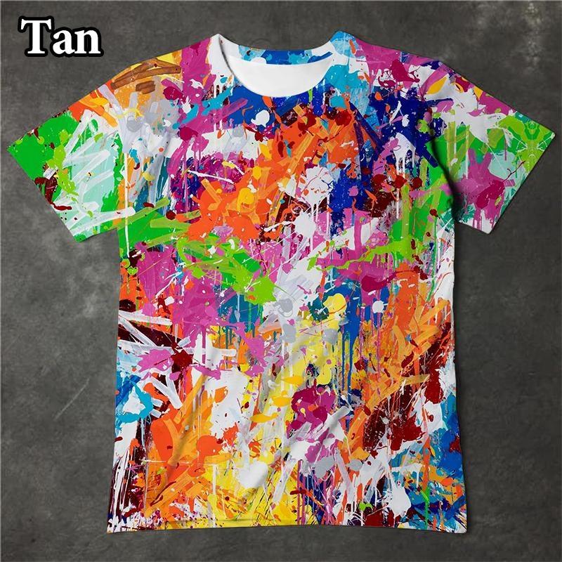 Летняя уличная футболка с короткими рукавами Fun Splash Ink, красочная мужская модная футболка с 3D принтом
Летняя уличная футболка с короткими рукавами Fun Splash Ink, красочная мужская модная футболка с 3D принтом