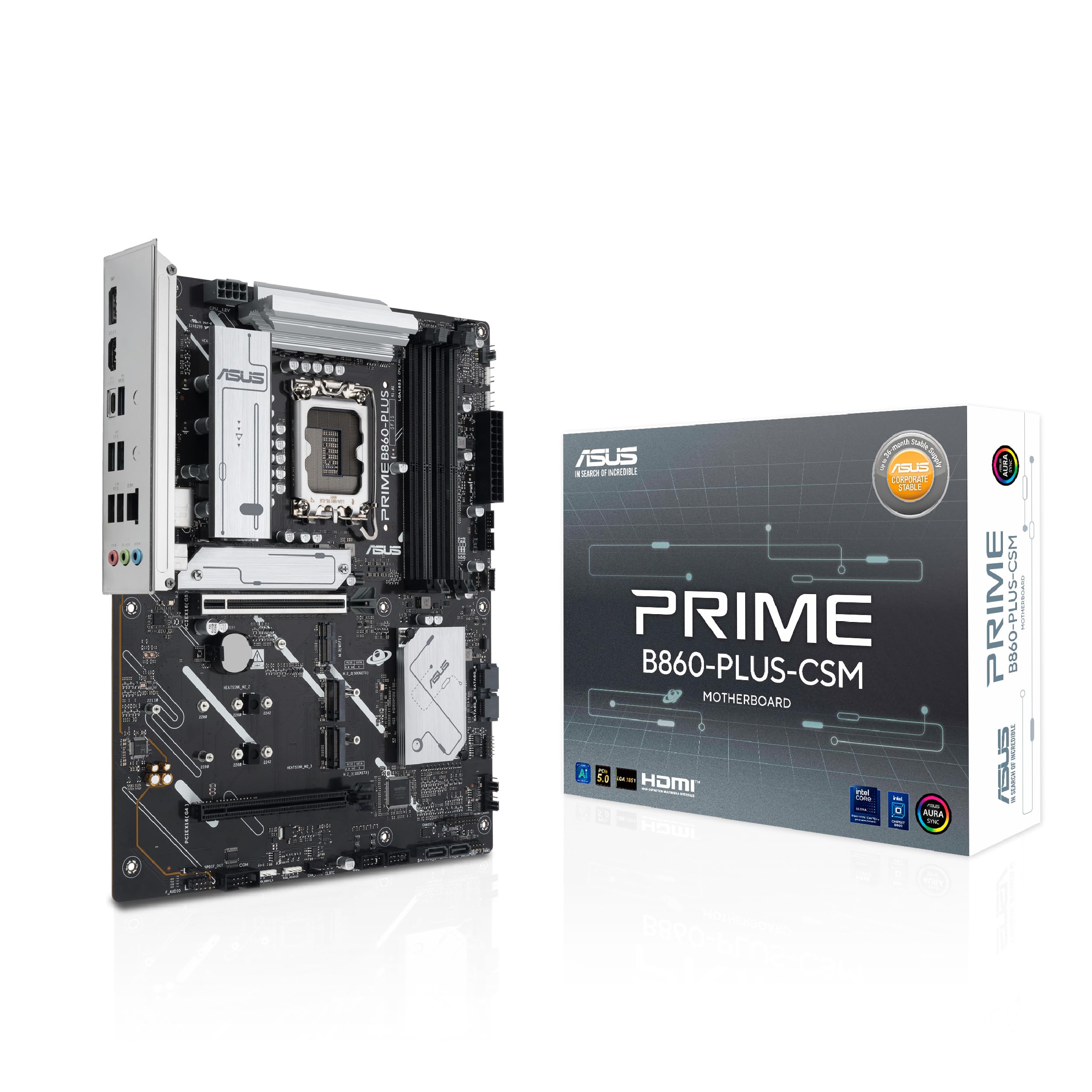 Процесори ASUS Intel Core Ultra, роз’єм LGA1851, сумісні з B860, обладнані ATX. Продукт місцевого авторизованого дистриб’ютора (Серія 2) материнська плата/PRIME
Процесори ASUS Intel Core Ultra, роз’єм LGA1851, сумісні з B860, обладнані ATX. Продукт місцевого авторизованого дистриб’ютора (Серія 2) материнська плата/PRIME
