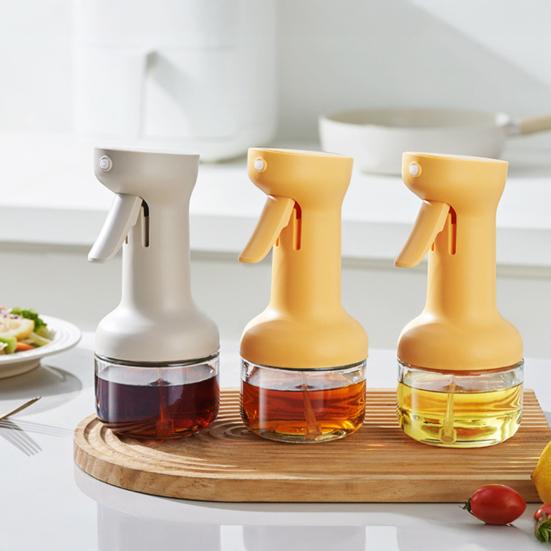 280/500ml Oil Dispenser Bottle Transparent Body Leak-Proof Design Oil Sprayer Oil Dispensing Gadget Kitchen Tool 280ml білий
280/500ml Oil Dispenser Bottle Transparent Body Leak-Proof Design Oil Sprayer Oil Dispensing Gadget Kitchen Tool 280ml білий