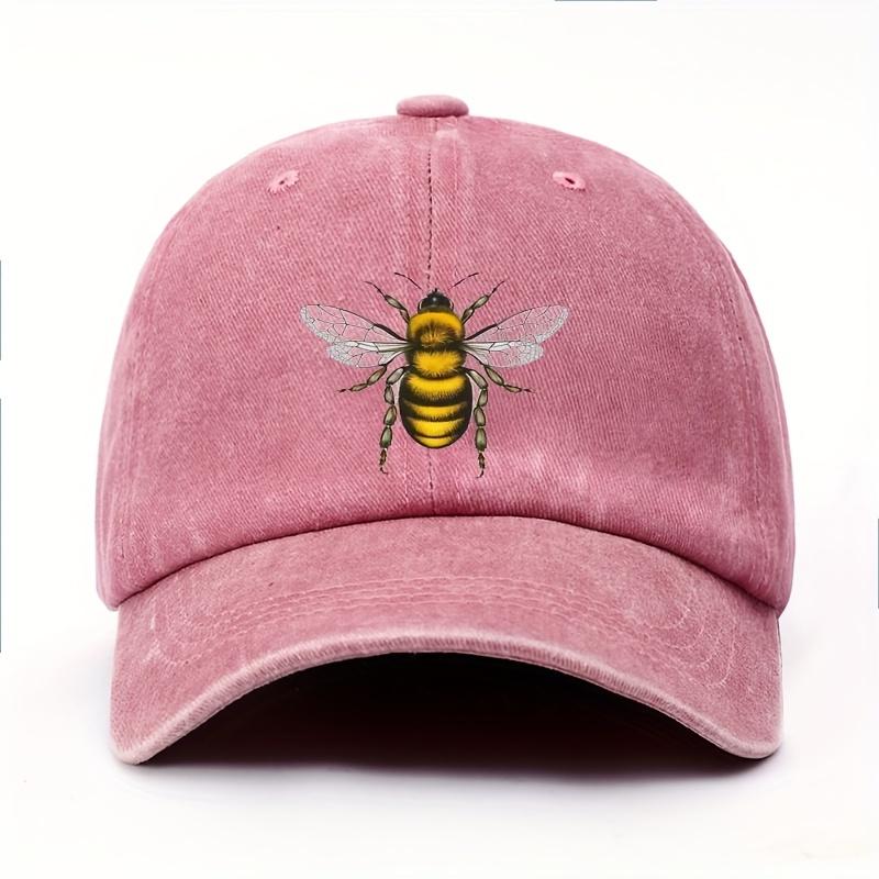 Bee patterned printed baseball cap for adults, featuring bee and insect themed party decorations, gifts, and supplies Adjustable рожевий
Bee patterned printed baseball cap for adults, featuring bee and insect themed party decorations, gifts, and supplies Adjustable рожевий