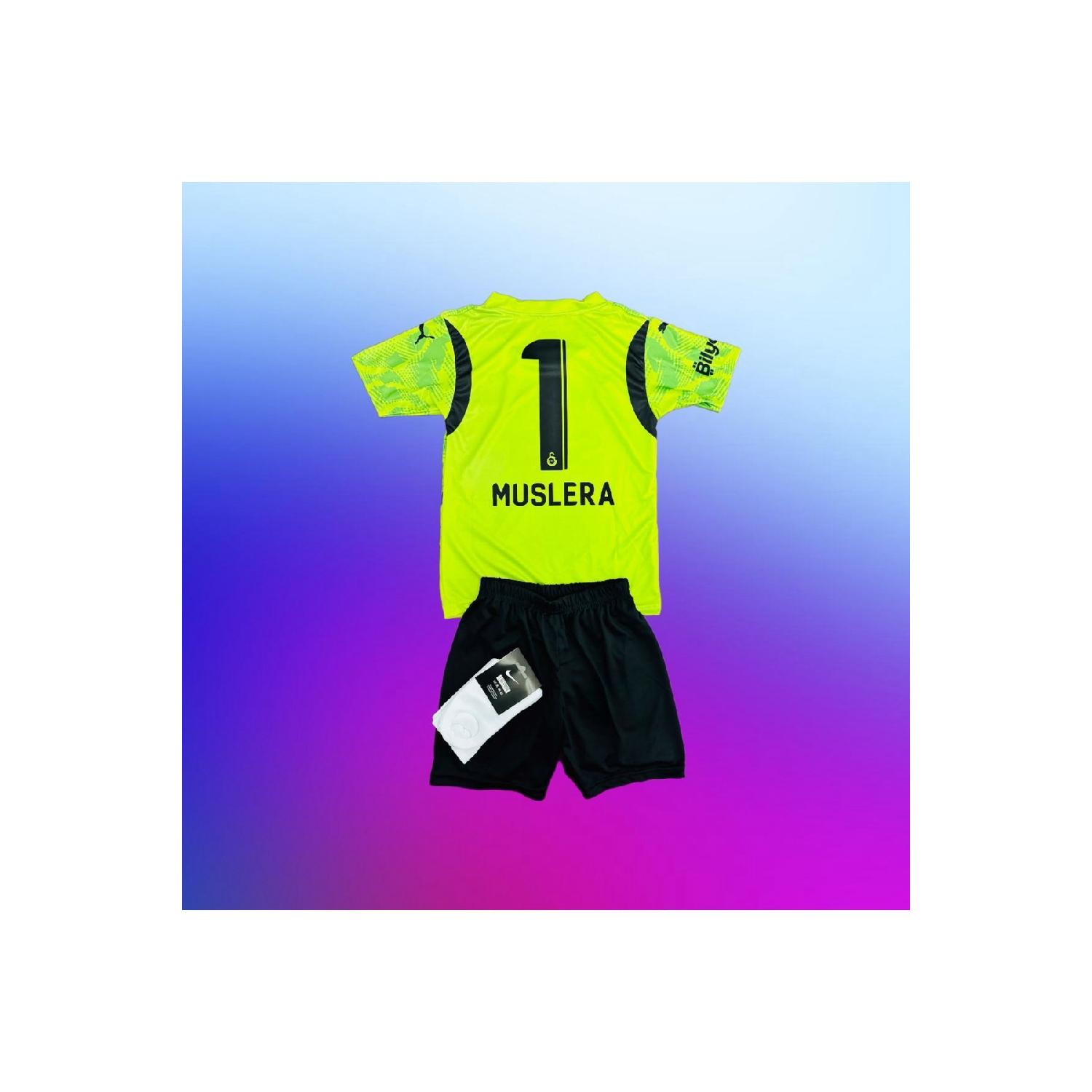 Комплект из 3 детских футбольных майок сезона 2024/2025 Galatasray-Fernando-muslera 3-4 Yaş белый
Комплект из 3 детских футбольных майок сезона 2024/2025 Galatasray-Fernando-muslera 3-4 Yaş белый