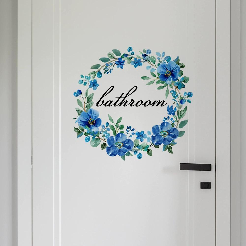 English Letters Bathroom Plants Flowers Bathroom Door Stickers Decorative Wall Stickers Self-adhesive 29x30cm
English Letters Bathroom Plants Flowers Bathroom Door Stickers Decorative Wall Stickers Self-adhesive 29x30cm