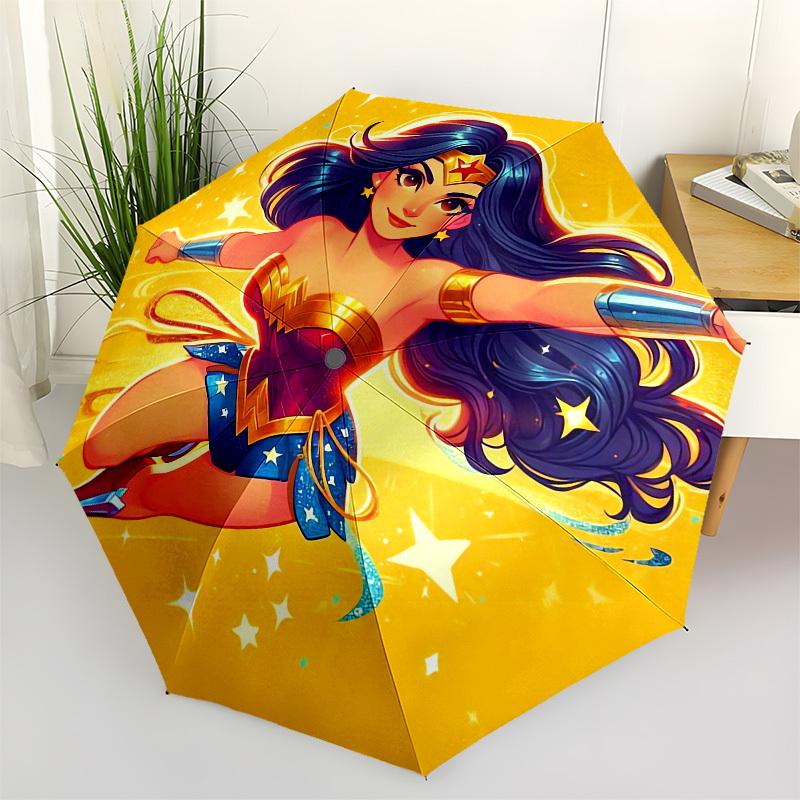 1pc Wonder Woman Flying Stars Umbrella with Plastic Handle,Cartoon Pattern,Suitable for All Seasons Multi-functional Umbrella459
1pc Wonder Woman Flying Stars Umbrella with Plastic Handle,Cartoon Pattern,Suitable for All Seasons Multi-functional Umbrella459