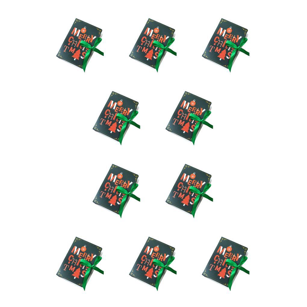 10Pcs Christmas Candy Boxes Book DIY Crafts Cookie Box Tree Multi-functional Food Containers Party Packaging Decoration
10Pcs Christmas Candy Boxes Book DIY Crafts Cookie Box Tree Multi-functional Food Containers Party Packaging Decoration