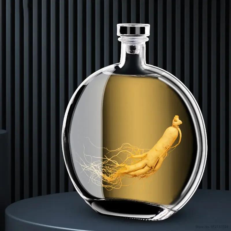 Круглая стеклянная бутылка для вина, прозрачная, для бара, ликеро-водочная бутылка, бутылка для алкоголя, без свинца, 250 мл, 500 мл
Круглая стеклянная бутылка для вина, прозрачная, для бара, ликеро-водочная бутылка, бутылка для алкоголя, без свинца, 250 мл, 500 мл