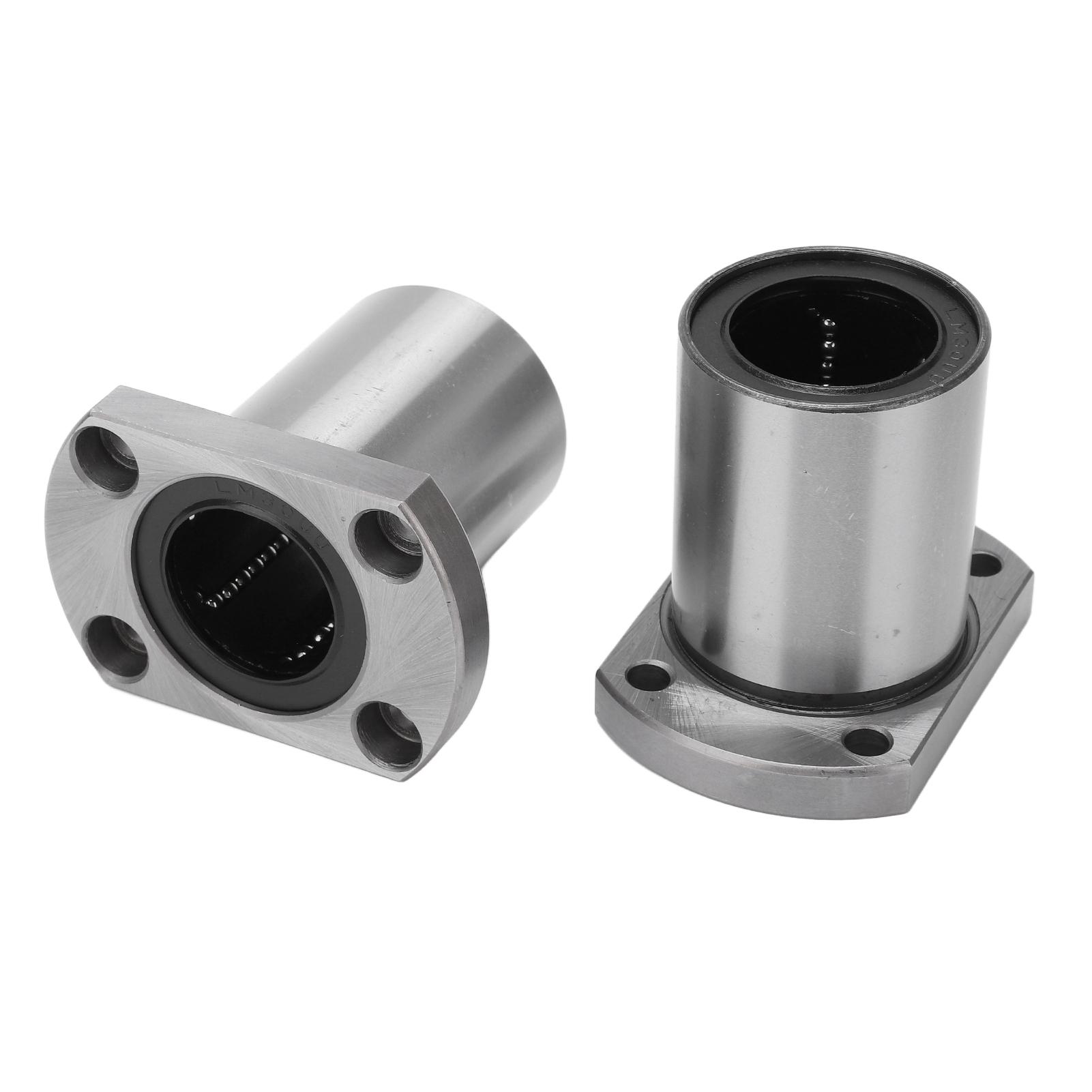 2Pcs Flange Linear Bearing Low Operating Load Smoothly Rotation Point Contact Linear Bearing
2Pcs Flange Linear Bearing Low Operating Load Smoothly Rotation Point Contact Linear Bearing