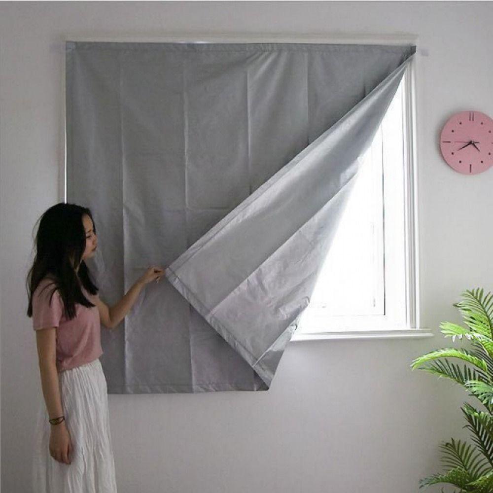 Sun Protection Punch-free Curtains Non-transparent Sunshade Curtain Cloth Office XS
Sun Protection Punch-free Curtains Non-transparent Sunshade Curtain Cloth Office XS