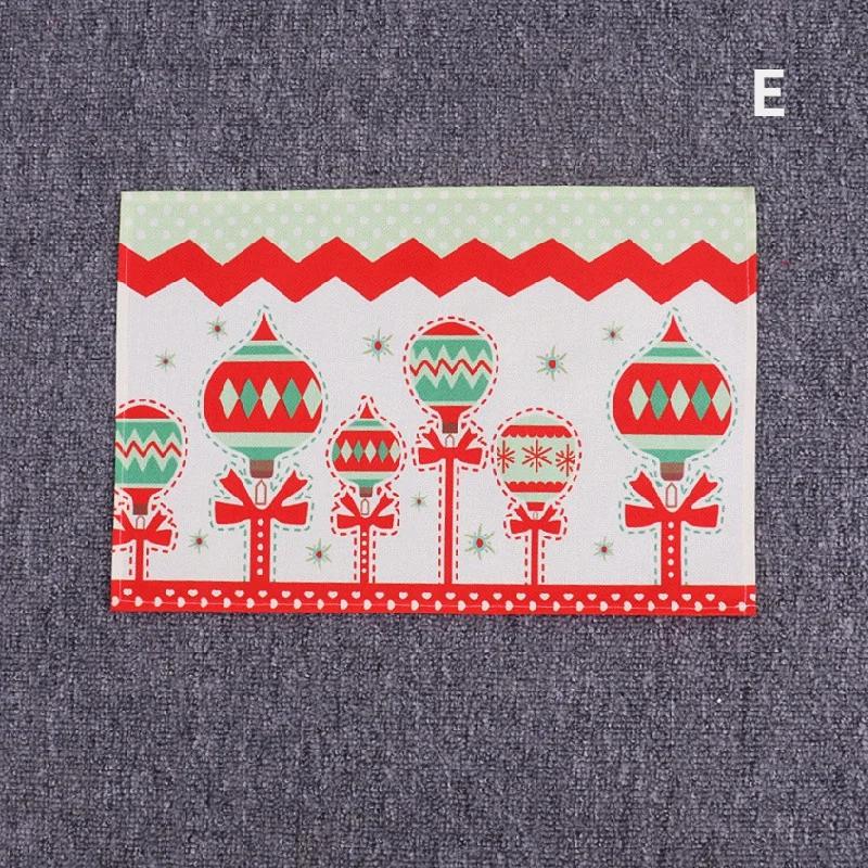 Рождественский Домашний Декор Стола Коврик Подставки Под Тарелки Нескользящий Коврик для Стола Вечеринка Деда Мороза Рождественские Украшения Предметы Мебели Настольный Коврик 5
Рождественский Домашний Декор Стола Коврик Подставки Под Тарелки Нескользящий Коврик для Стола Вечеринка Деда Мороза Рождественские Украшения Предметы Мебели Настольный Коврик 5