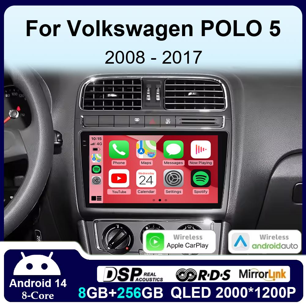 Android 14 Авто Радио Для VW Volkswagen POLO 5 Седан 2008 - 2020 Беспроводной Carplay 4G+WiFi Автомобильный Мультимедиа GPS Autoradid Головное Устройство
Android 14 Авто Радио Для VW Volkswagen POLO 5 Седан 2008 - 2020 Беспроводной Carplay 4G+WiFi Автомобильный Мультимедиа GPS Autoradid Головное Устройство