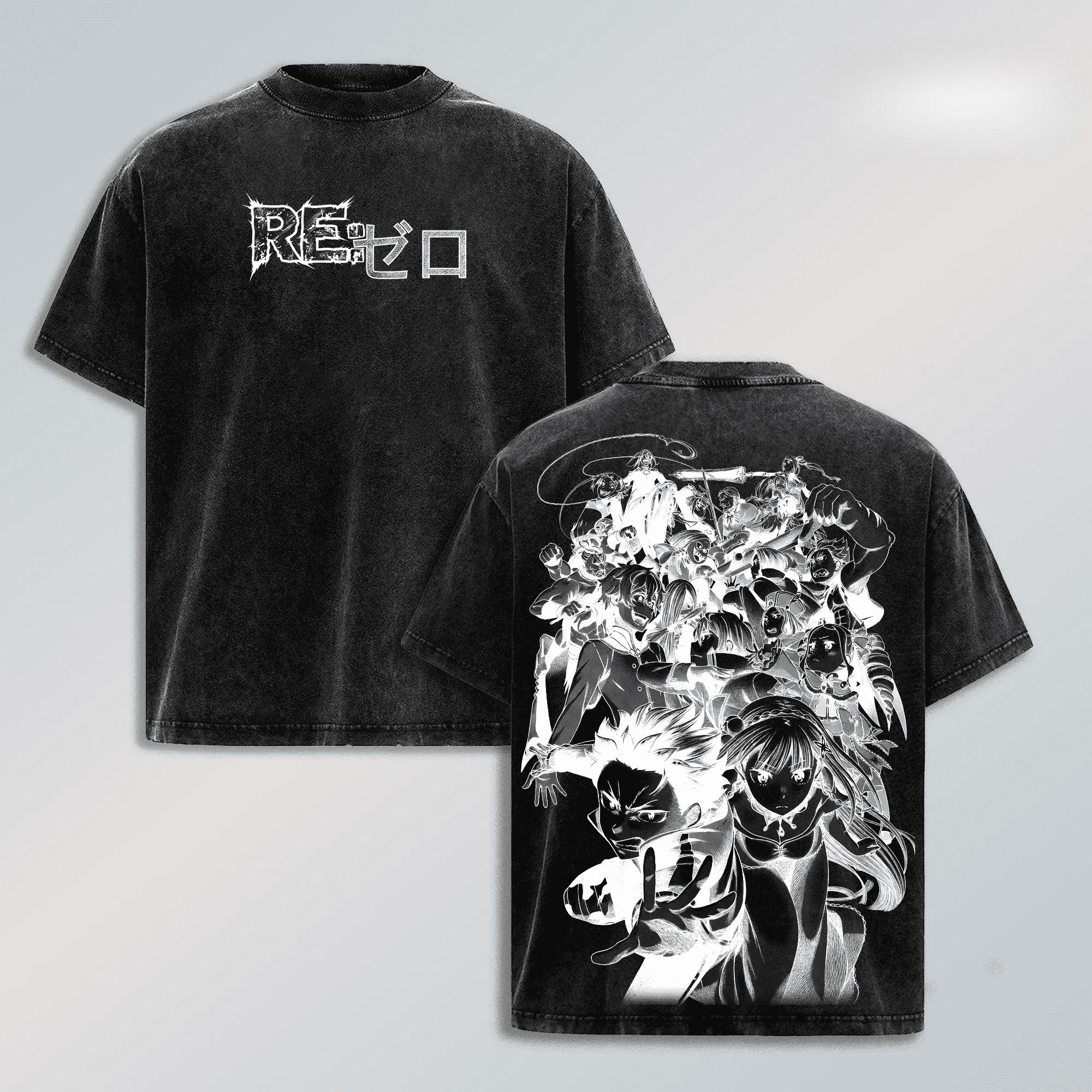 Re:ZERO Anime Printed T-shirt For Men s Clothing Harajuku Washed Oversized T Shirt Summer Short Sleeve 100% Cotton Tees Tops S чёрный
Re:ZERO Anime Printed T-shirt For Men s Clothing Harajuku Washed Oversized T Shirt Summer Short Sleeve 100% Cotton Tees Tops S чёрный