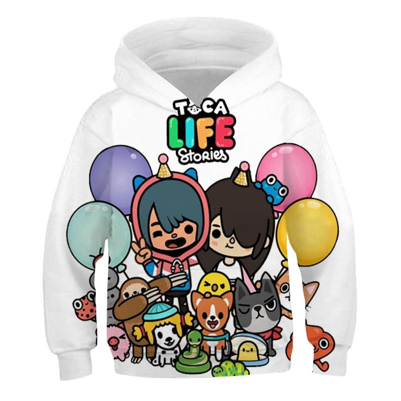 Autumn 3D Toca Life World Printed Hoodies Fashionable Casual Sports Long Sleeved Children s Boy and Girl Kids Unisex Hooded Sweatshirts 110
Autumn 3D Toca Life World Printed Hoodies Fashionable Casual Sports Long Sleeved Children s Boy and Girl Kids Unisex Hooded Sweatshirts 110