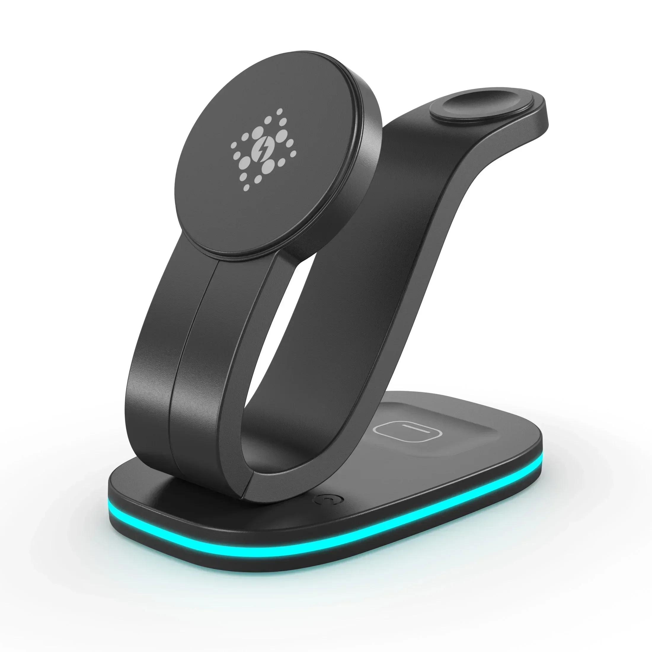 Qi2 Многофункциональное 3 в 1 магнитное беспроводное зарядное устройство Magsafe для iPhone 16 15 14 iWatch 9/8/7/6 AirPods Pro 2 Док-станция для быстрой зарядки
Qi2 Многофункциональное 3 в 1 магнитное беспроводное зарядное устройство Magsafe для iPhone 16 15 14 iWatch 9/8/7/6 AirPods Pro 2 Док-станция для быстрой зарядки