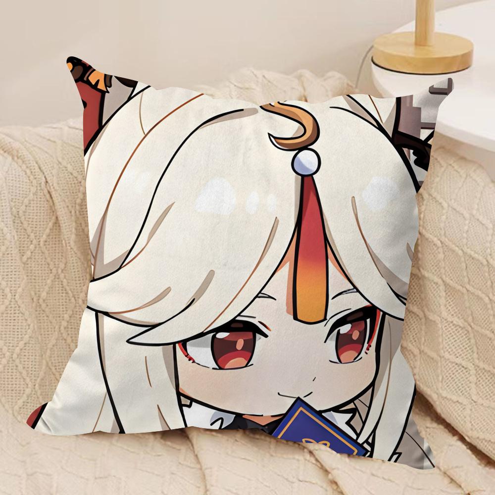 Ningguang cute Genshin Impact Cushion Cover Silky Short Plush Invisible Zipper Dustproof Sofa Pillow Case for Home Decor 30x30cm
Ningguang cute Genshin Impact Cushion Cover Silky Short Plush Invisible Zipper Dustproof Sofa Pillow Case for Home Decor 30x30cm