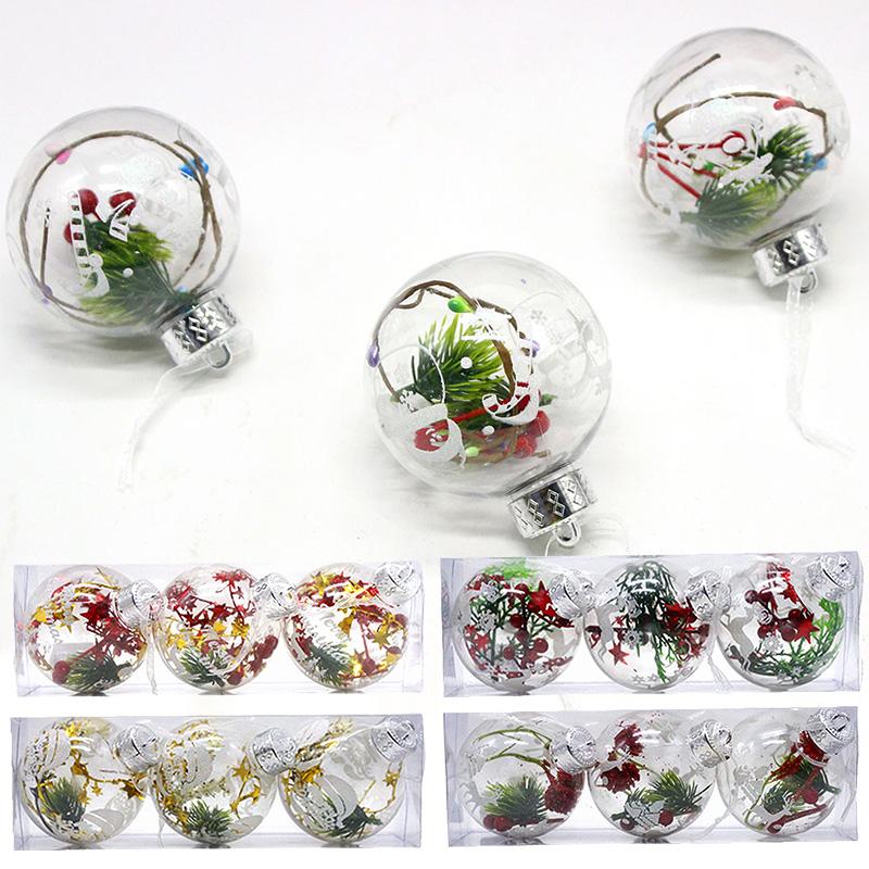 3 шт./коробка прозрачные безделушки елочные украшения рождественские украшения снежные рождественские шары подвески
3 шт./коробка прозрачные безделушки елочные украшения рождественские украшения снежные рождественские шары подвески
